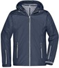 James & Nicholson JN1154 Men´s 3-in-1-Jacket - /Navy/Silver-(Solid) - S afbeelding
