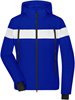 James & Nicholson JN1173 Ladies´ Wintersport Jacket - /Electric-Blue/White/Black - M afbeelding