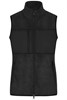 James & Nicholson JN1309 Ladies´ Fleece Vest - /Black/Black - XL afbeelding