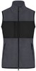 James & Nicholson JN1309 Ladies´ Fleece Vest - /Carbon/Black - XXL afbeelding