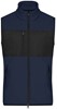 James & Nicholson JN1310 Men´s Fleece Vest - /Navy/Black - XXL afbeelding
