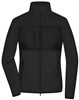 James & Nicholson JN1311 Ladies´ Fleece Jacket - /Black/Black - XS afbeelding