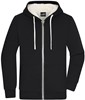 James & Nicholson JN1320 Men´s Doubleface Jacket - /Black/Nature - XL afbeelding
