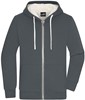James & Nicholson JN1320 Men´s Doubleface Jacket - /Graphite/Nature - S afbeelding
