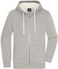 James & Nicholson JN1320 Men´s Doubleface Jacket - /Light-Melange/Nature - M afbeelding