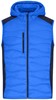 James & Nicholson JN1328 Men´s Hybrid Vest - /Blue/Navy - L afbeelding