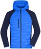 James & Nicholson JN1330 Men´s Hybrid Jacket - /Blue/Navy - M afbeelding
