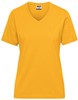 James & Nicholson JN1807 Ladies´ Bio Workwear T-Shirt - /Gold-Yellow - 4XL afbeelding