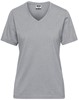 James & Nicholson JN1807 Ladies´ Bio Workwear T-Shirt - /Grey-Heather - S afbeelding