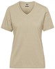 James & Nicholson JN1807 Ladies´ Bio Workwear T-Shirt - /Stone - XL afbeelding