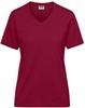 James & Nicholson JN1807 Ladies´ Bio Workwear T-Shirt - /Wine - L afbeelding