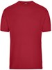 James & Nicholson JN1808 Men´s Bio Workwear T-Shirt - /Red - XXL afbeelding