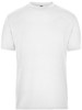 James & Nicholson JN1808 Men´s Bio Workwear T-Shirt - /White - L afbeelding