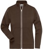 James & Nicholson JN1809 Ladies´ Doubleface Work Jacket -SOLID- - /Brown - XL afbeelding