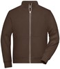 James & Nicholson JN1810 Men´s Doubleface Work Jacket -SOLID- - /Brown - XXL afbeelding