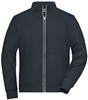 James & Nicholson JN1810 Men´s Doubleface Work Jacket -SOLID- - /Carbon - 4XL afbeelding