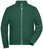 James & Nicholson JN1810 Men´s Doubleface Work Jacket -SOLID- - /Dark-Green - XL afbeelding