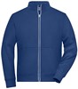 James & Nicholson JN1810 Men´s Doubleface Work Jacket -SOLID- - /Dark-Royal - XL afbeelding