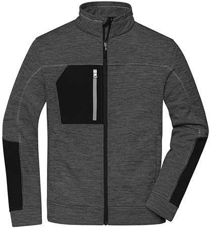James & Nicholson JN1818 Men´s Structure Fleece Jacket