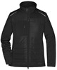 James & Nicholson JN1819 Ladies´ Hybrid Jacket - /Black/Black - 4XL afbeelding