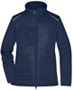 James & Nicholson JN1819 Ladies´ Hybrid Jacket - /Navy/Navy - 3XL afbeelding