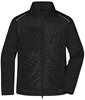 James & Nicholson JN1820 Men´s Hybrid Jacket - /Black/Black - 4XL afbeelding