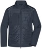 James & Nicholson JN1820 Men´s Hybrid Jacket - /Carbon/Carbon - M afbeelding
