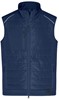 James & Nicholson JN1822 Men´s Hybrid Vest - /Navy/Navy - 4XL afbeelding