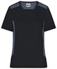 James & Nicholson JN1823 Ladies´ Workwear T-Shirt -STRONG- - /Black/Carbon - XXL afbeelding
