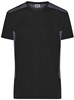 James & Nicholson JN1824 Men´s Workwear T-Shirt -STRONG- - /Black/Carbon - 6XL afbeelding