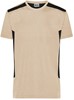 James & Nicholson JN1824 Men´s Workwear T-Shirt -STRONG- - /Stone/Black - 6XL afbeelding