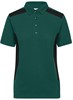 James & Nicholson JN1825 Ladies´ Workwear Polo -STRONG- - /Dark-Green/Black - S afbeelding