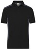 James & Nicholson JN1826 Men´s Workwear Polo -STRONG- - /Black/Carbon - 5XL afbeelding