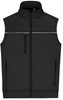 James & Nicholson JN1867 Hybrid Workwear Vest - /Carbon/Black - 4XL afbeelding
