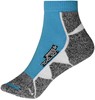 James & Nicholson JN214 Sport Sneaker Socks - Bright-Blue/White - 35-38 afbeelding