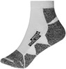 James & Nicholson JN214 Sport Sneaker Socks - White/White - 42-44 afbeelding