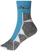 James & Nicholson JN215 Sport Socks - Bright-Blue/White - 42-44 afbeelding