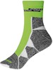 James & Nicholson JN215 Sport Socks - Bright-Green/White - 45-47 afbeelding