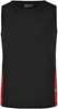 James & Nicholson JN305 Men´s Running Tank - Black/Red - M afbeelding