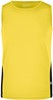 James & Nicholson JN305 Men´s Running Tank - Yellow/Black - M afbeelding