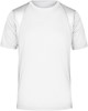 James & Nicholson JN306 Men´s Running-T - White/White - 3XL afbeelding