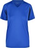 James & Nicholson JN316 Ladies´ Running-T - Royal/Black - XS afbeelding