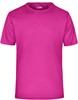 James & Nicholson JN358 Men´s Active-T - Pink - XXL afbeelding