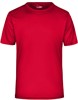 James & Nicholson JN358 Men´s Active-T - Red - XXL afbeelding