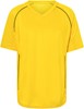 James & Nicholson JN386 Team Shirt - Yellow/Black - XXL afbeelding