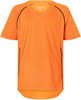 James & Nicholson JN386K Junior Team Shirt - /Orange/Black - XL (146/152) afbeelding
