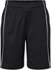 James & Nicholson JN387K Junior Basic Team Shorts - /Black/White - XXL (158/164) afbeelding