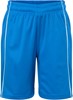 James & Nicholson JN387K Junior Basic Team Shorts - /Royal/White - S (110/116) afbeelding