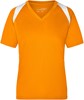 James & Nicholson JN396 Ladies´ Running-T - Orange/White - S afbeelding