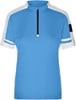 James & Nicholson JN451 Ladies´ Bike-T Half Zip - Cobalt - M afbeelding